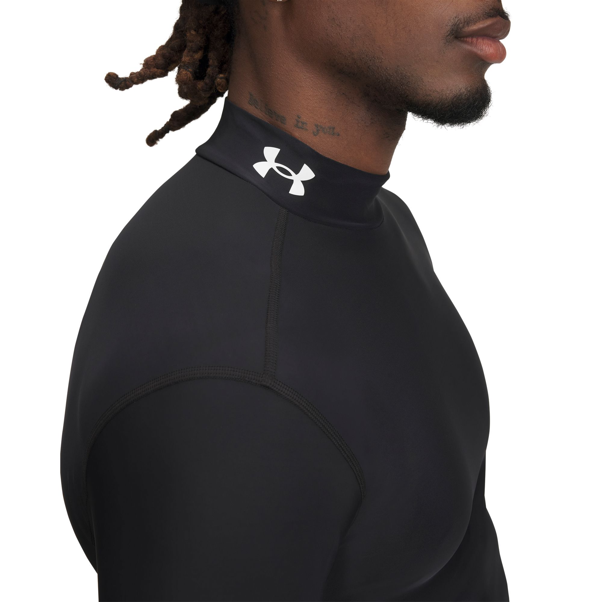 Under Armour Men's HeatGear OG Mock Neck Long Sleeve Compression Shirt product image