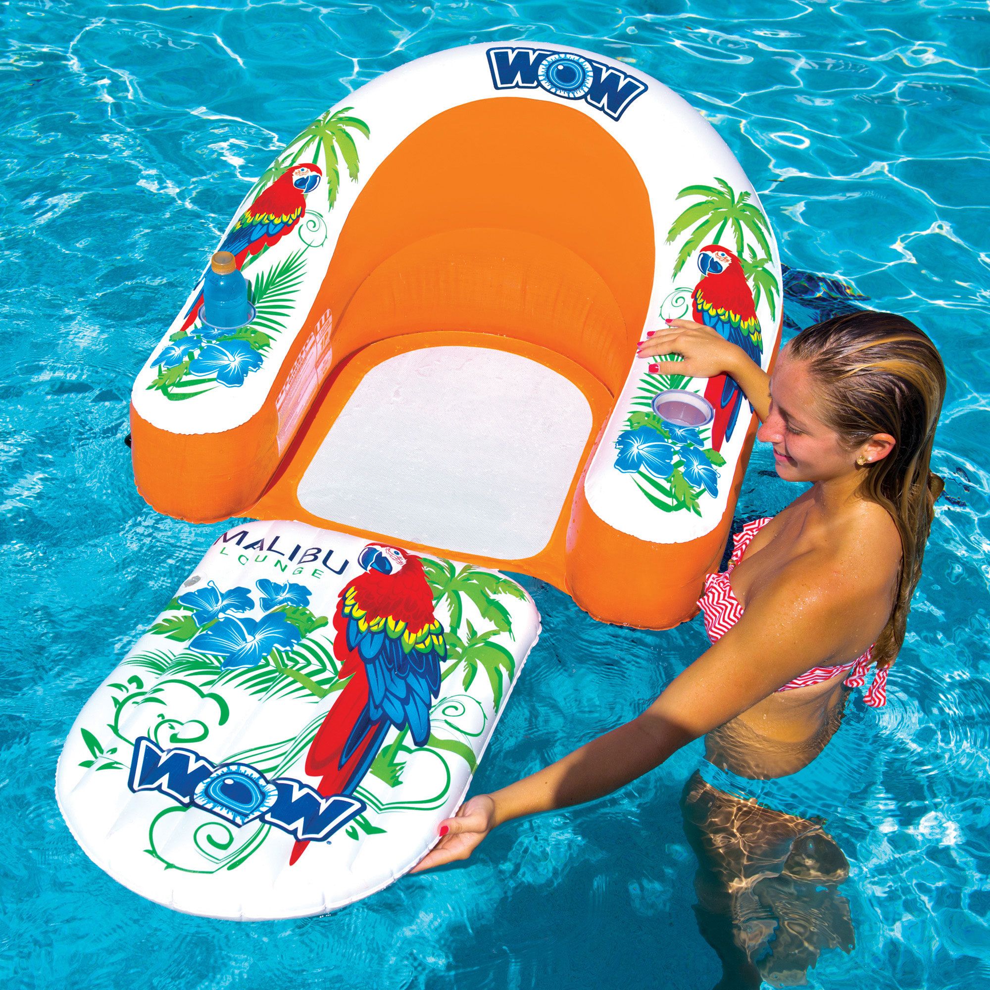 WOW Malibu 1 Person Flip Lounger