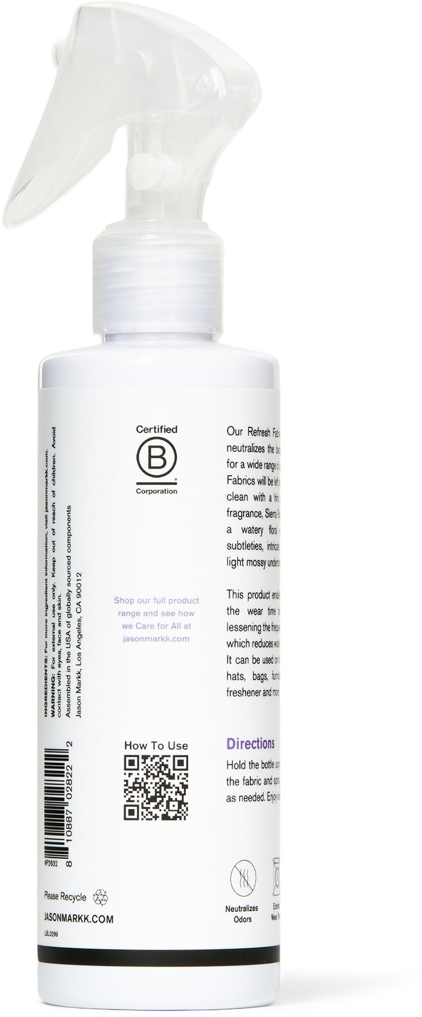 Jason Markk Refresh Spray product image