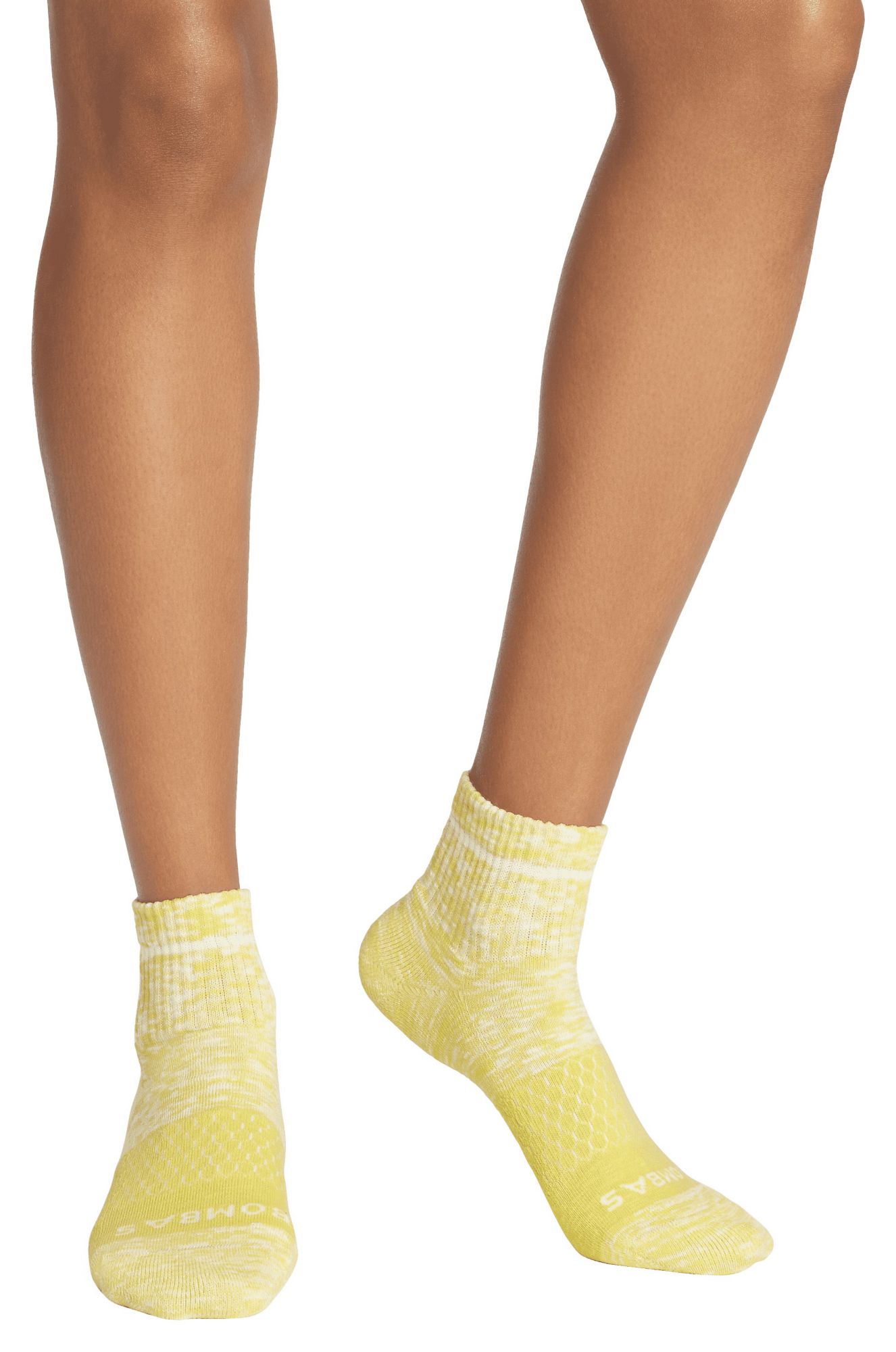 Bombas Randomfeed Colorblock Slub Quarter Socks product image