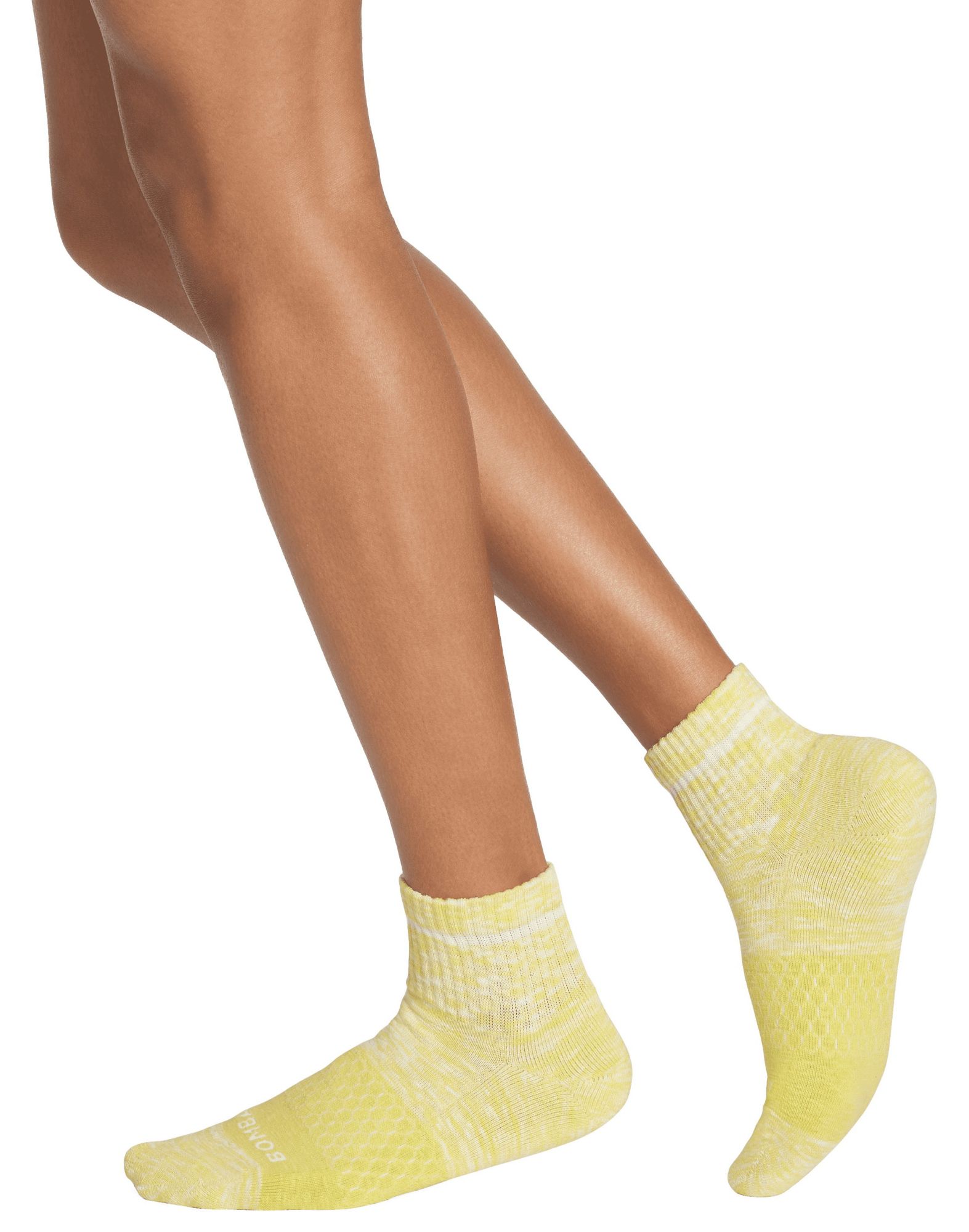 Bombas Randomfeed Colorblock Slub Quarter Socks product image