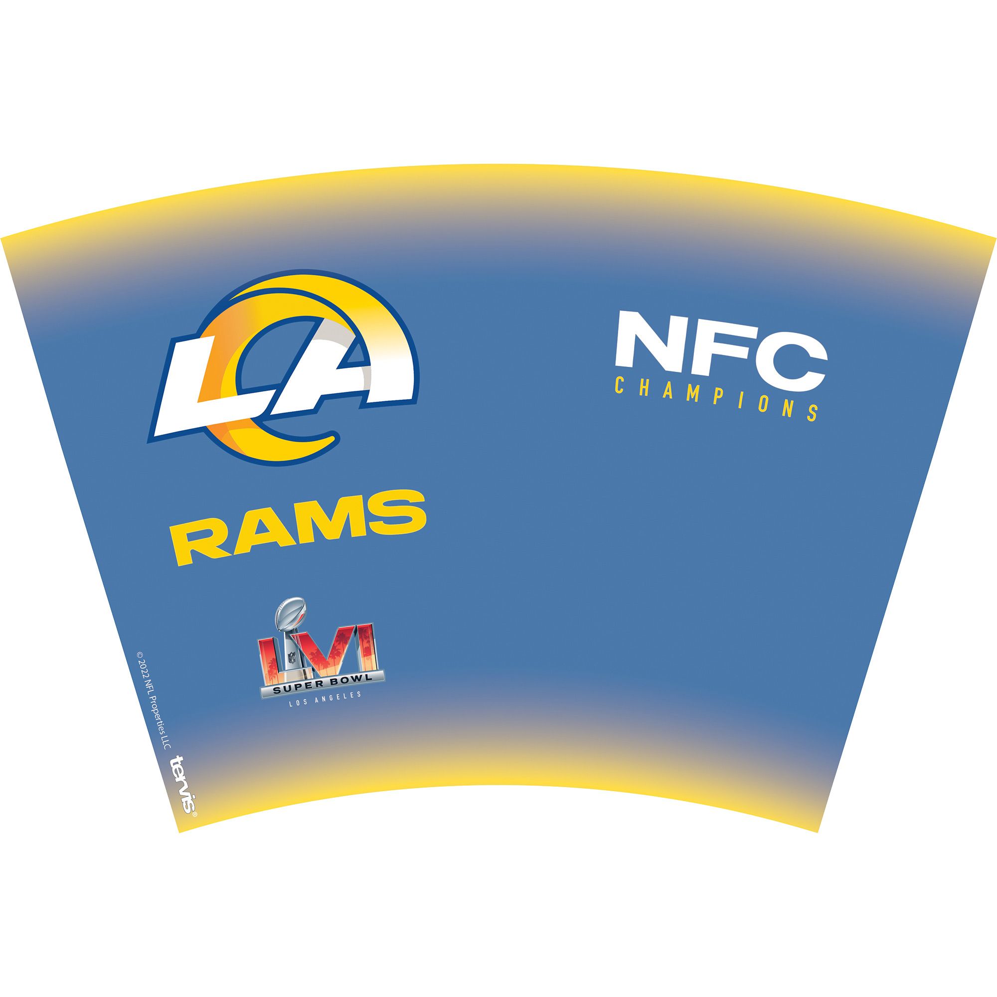 Tervis 2021 Super Bowl LVI Bound Los Angeles Rams 24oz Tumbler product image