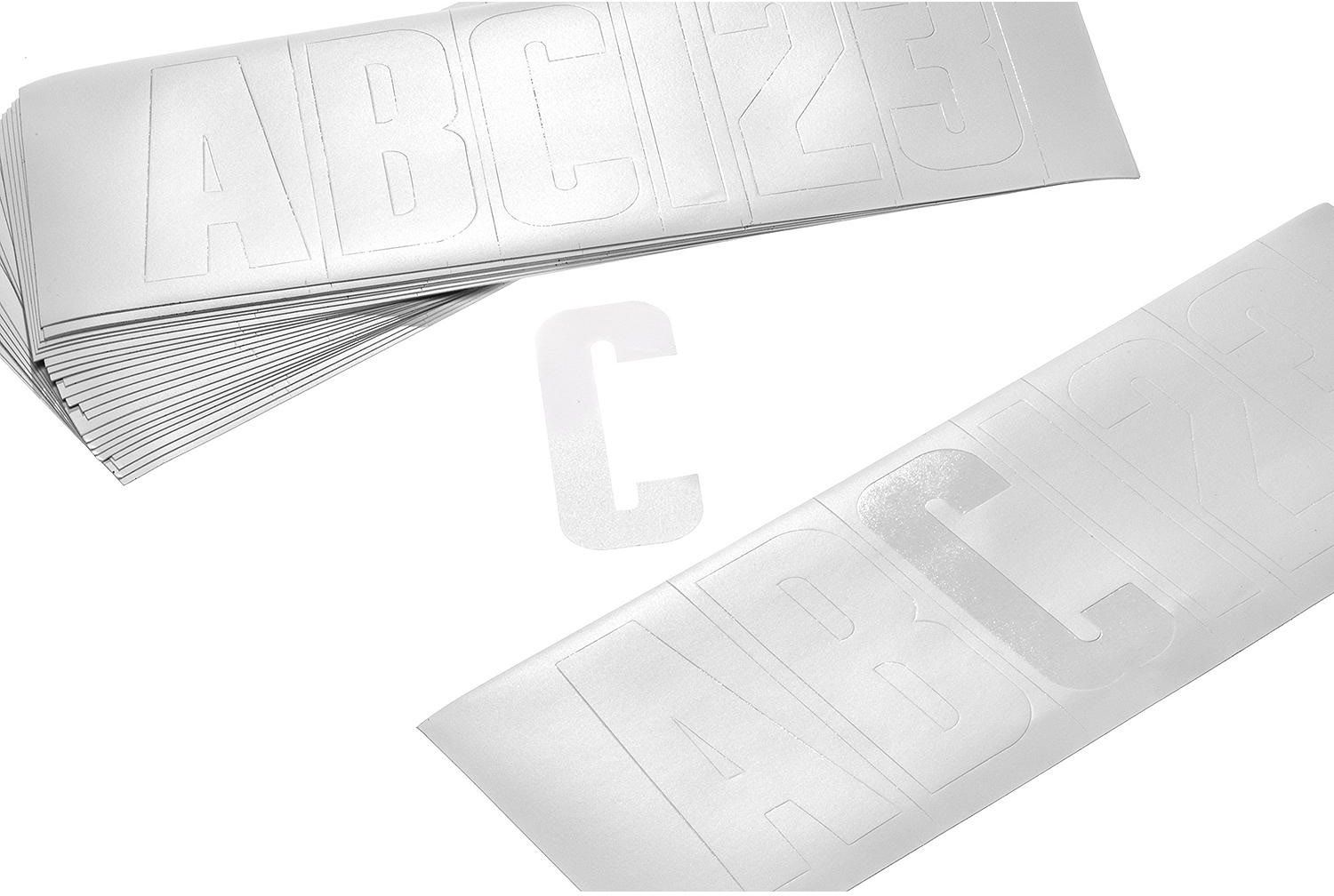 Attwood Boat Registration White Letter & Number Kit product image