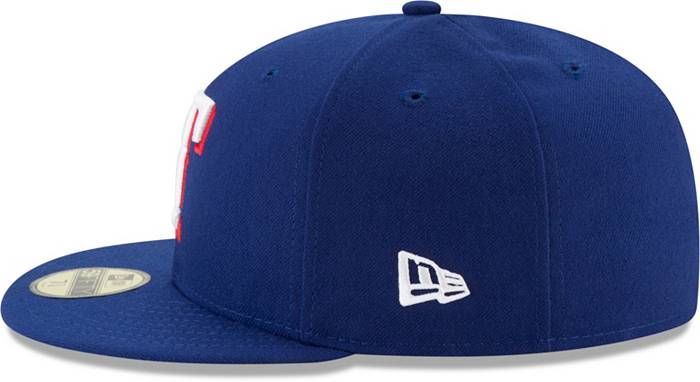 New Era Texas Rangers Red/Royal 2020 Alternate 3 Authentic Collection on Field 59FIFTY Fitted Hat
