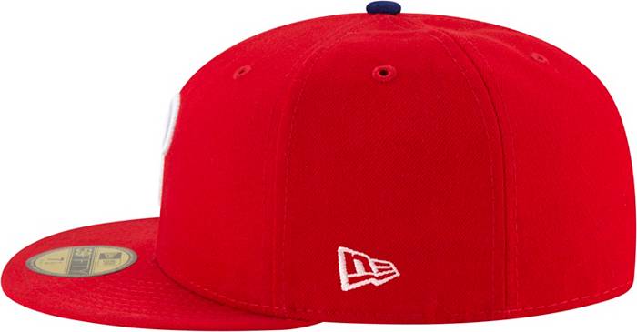 New Era Men's 2023 Postseason Participant Philadelphia Phillies Game Side  Patch 59Fifty Fitted Hat
