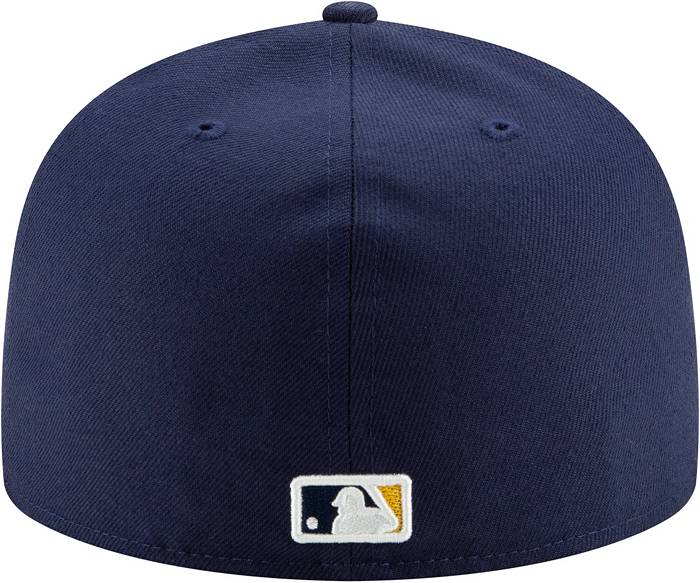 New Era Men's 2023 Postseason Milwaukee Brewers Navy 59Fifty Hat