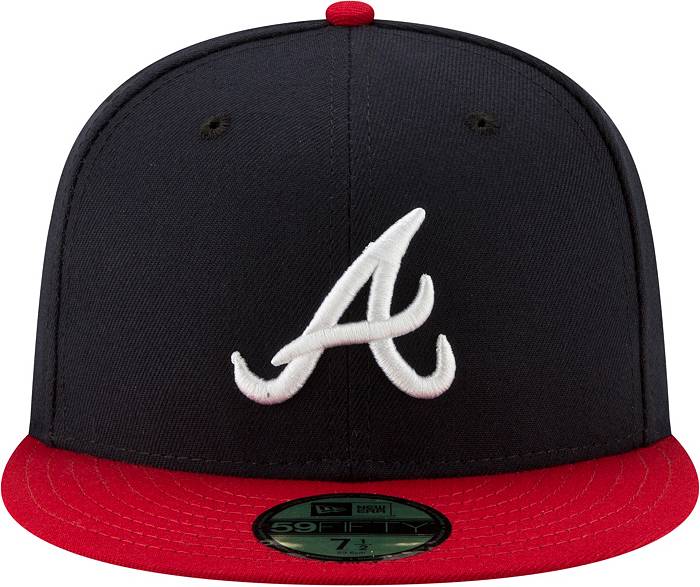Men's New Era White/Royal Atlanta Braves 2023 City Connect Low Profile  59FIFTY Fitted Hat