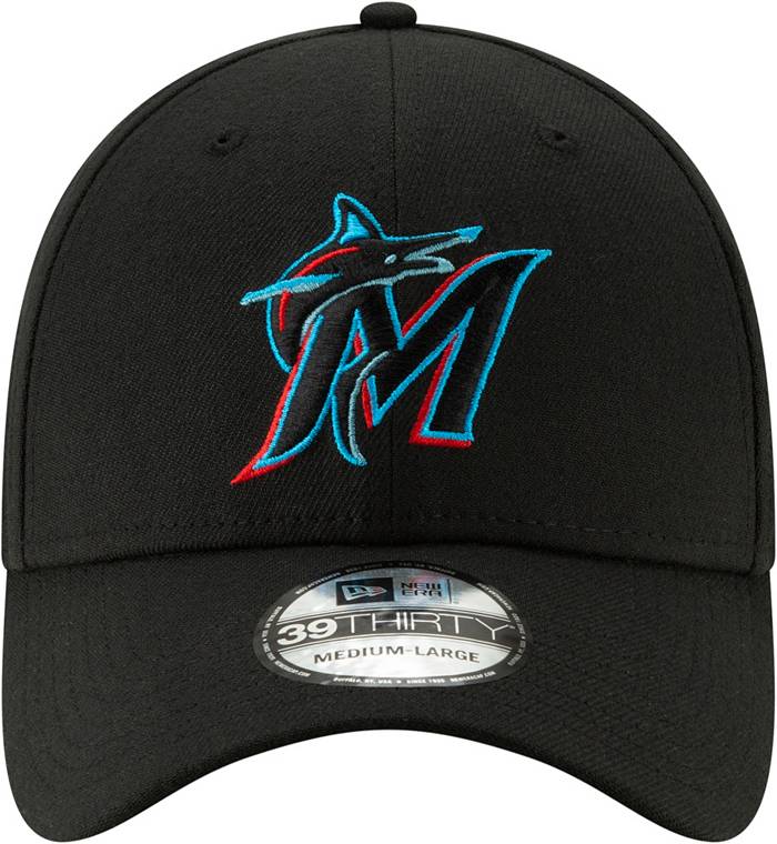 Men's Miami Marlins '47 Red City Connect MVP Adjustable Hat