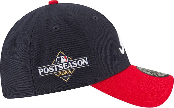 New Era Men's 2023 Postseason Atlanta Braves Navy 39Thirty Stretch Fit Hat