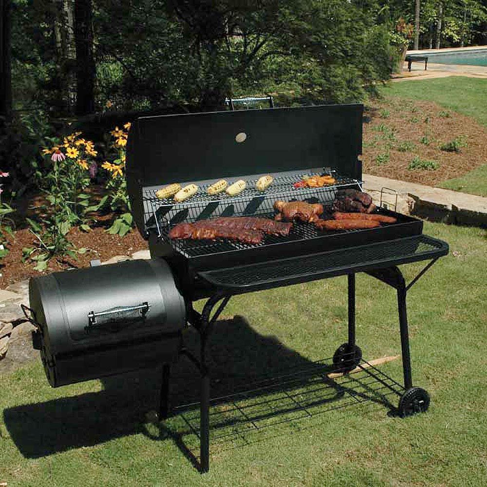 Char-Broil Deluxe BBQ Offset Smoker Grill 1280 product image