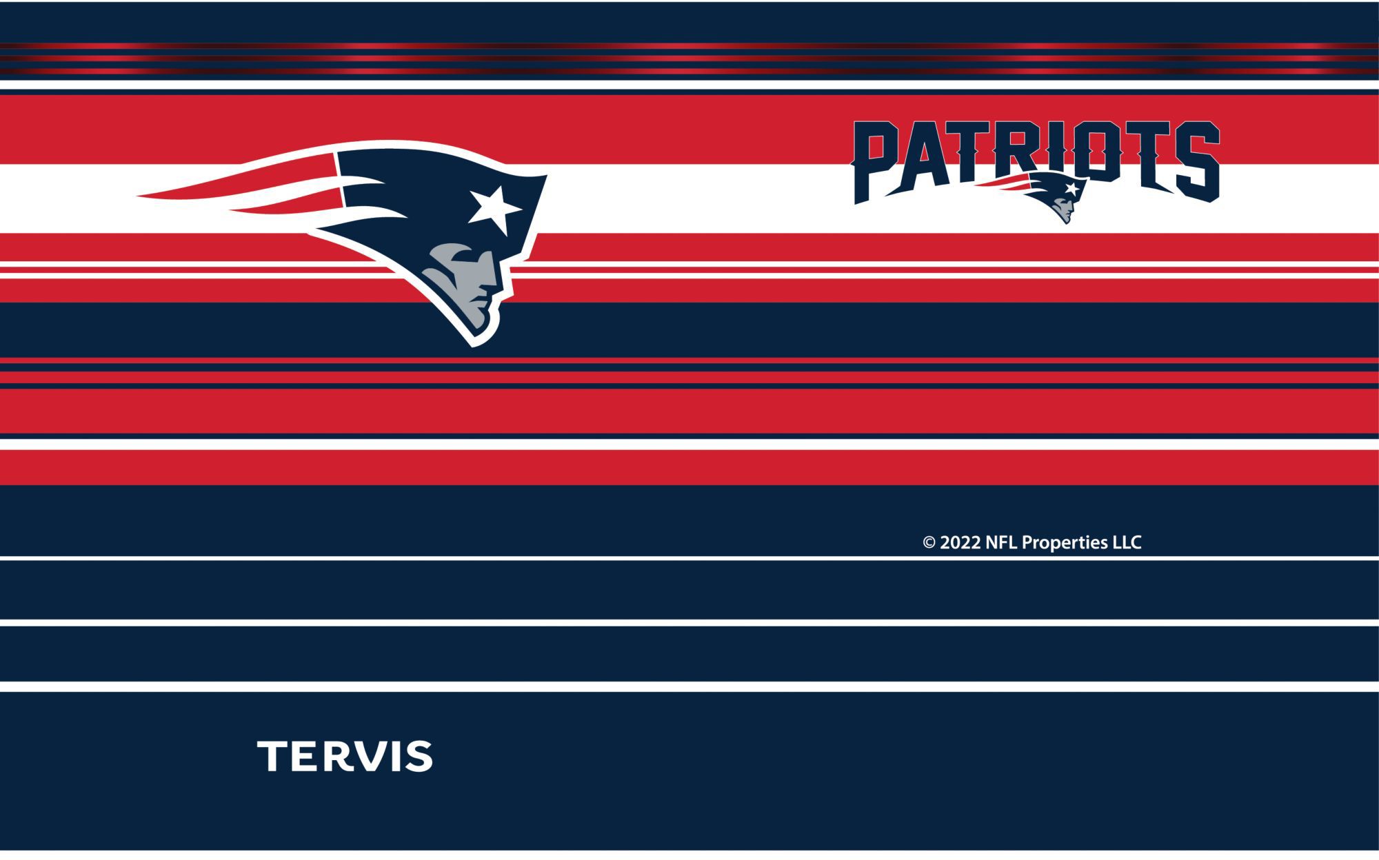 Tervis New England Patriots 20 oz. Hype Stripe Tumbler product image