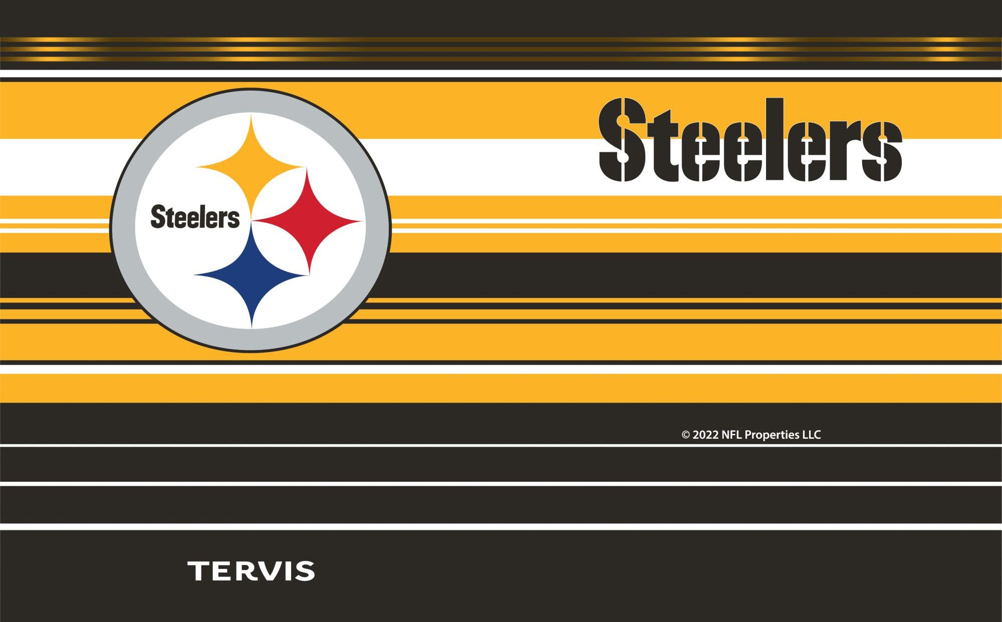 Tervis Pittsburgh Steelers 30 oz. Hype Stripe Tumbler product image