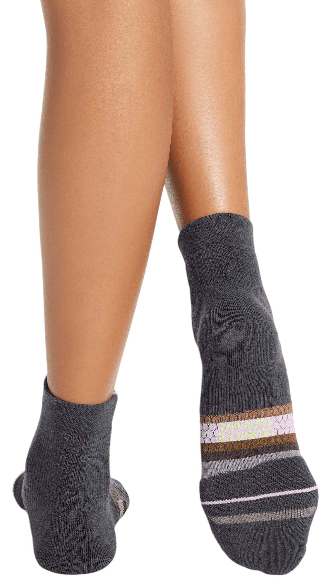 Bombas Multi Arch Stripe Merino Blend Quarter Socks product image