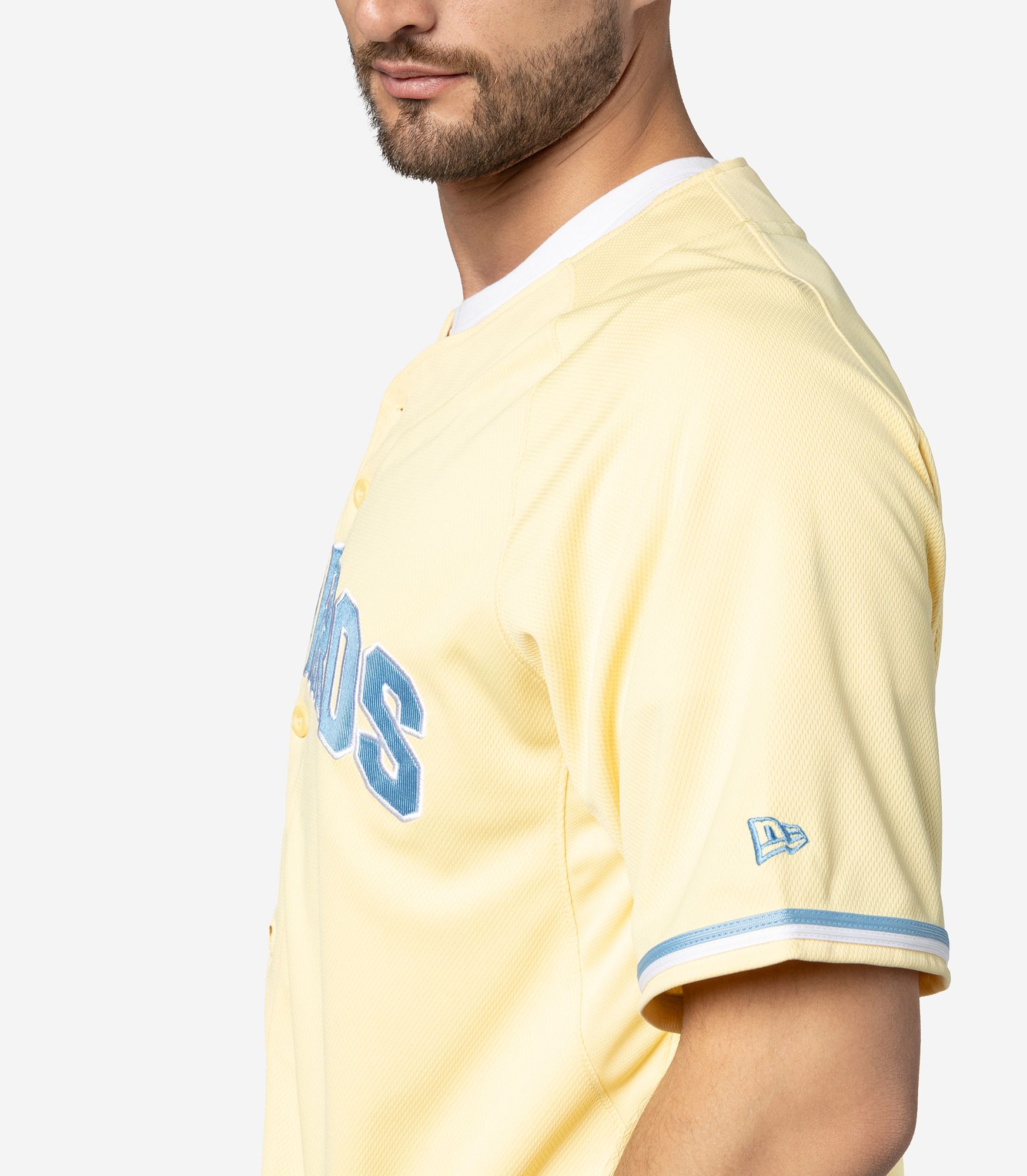 New Era Adult Charros de Jalisco Yellow Replica Jersey product image