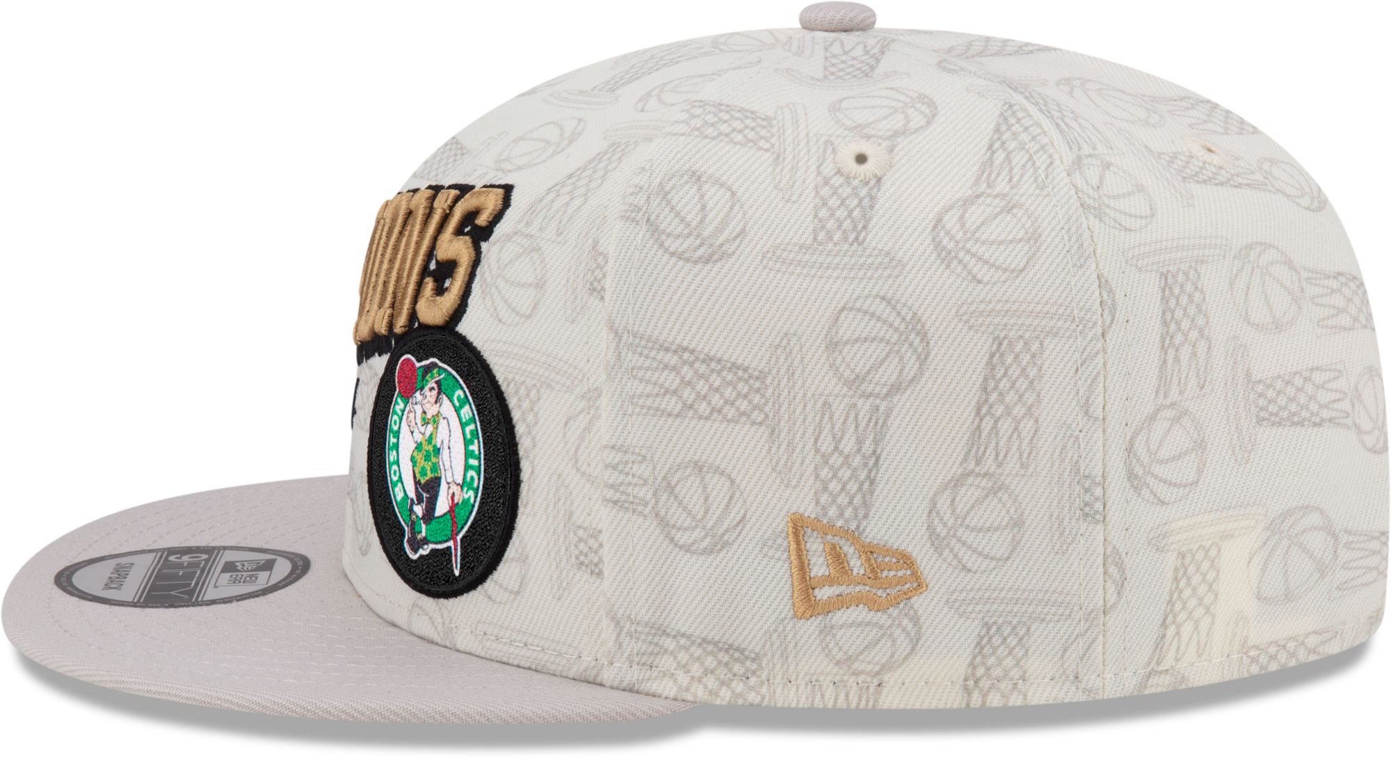 New Era Adult 2024 NBA Champions Boston Celtics Locker Room Adjustable Hat product image