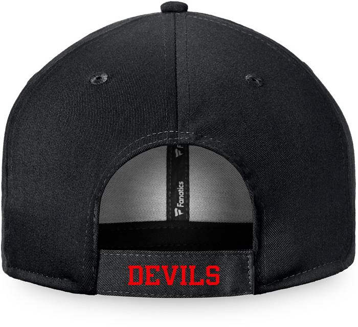 New Jersey Devils Fanatics Retro Green Logo Adjustable Black Hat Nhl
