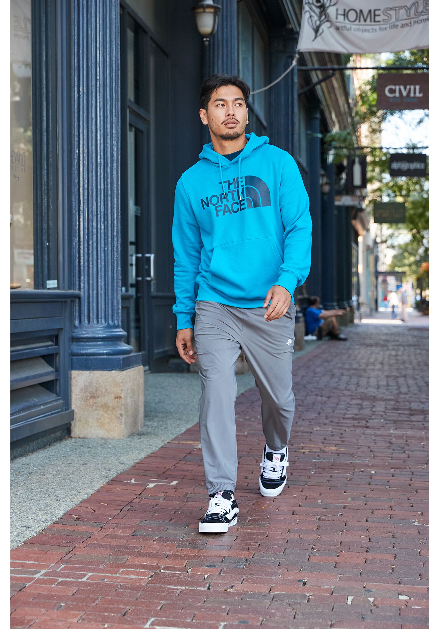 The north face men's half dome pullover hoodie discount