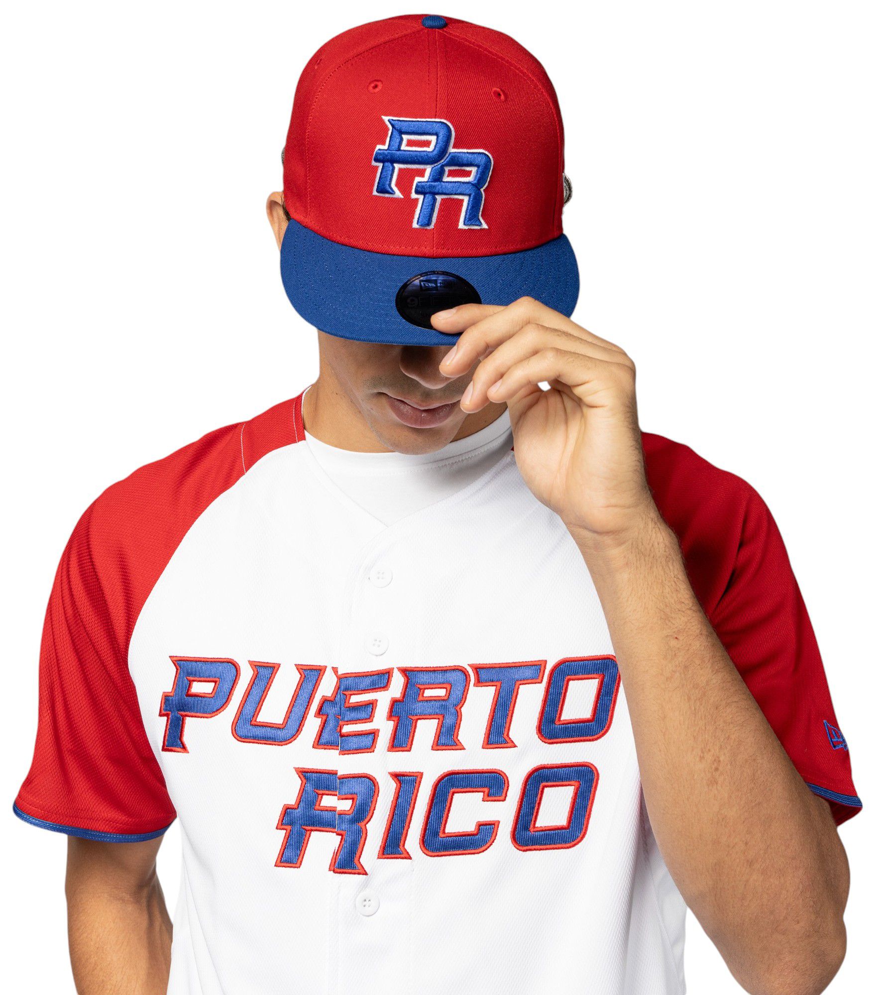 New Era Adult Puerto Rico White Replica Jersey product image