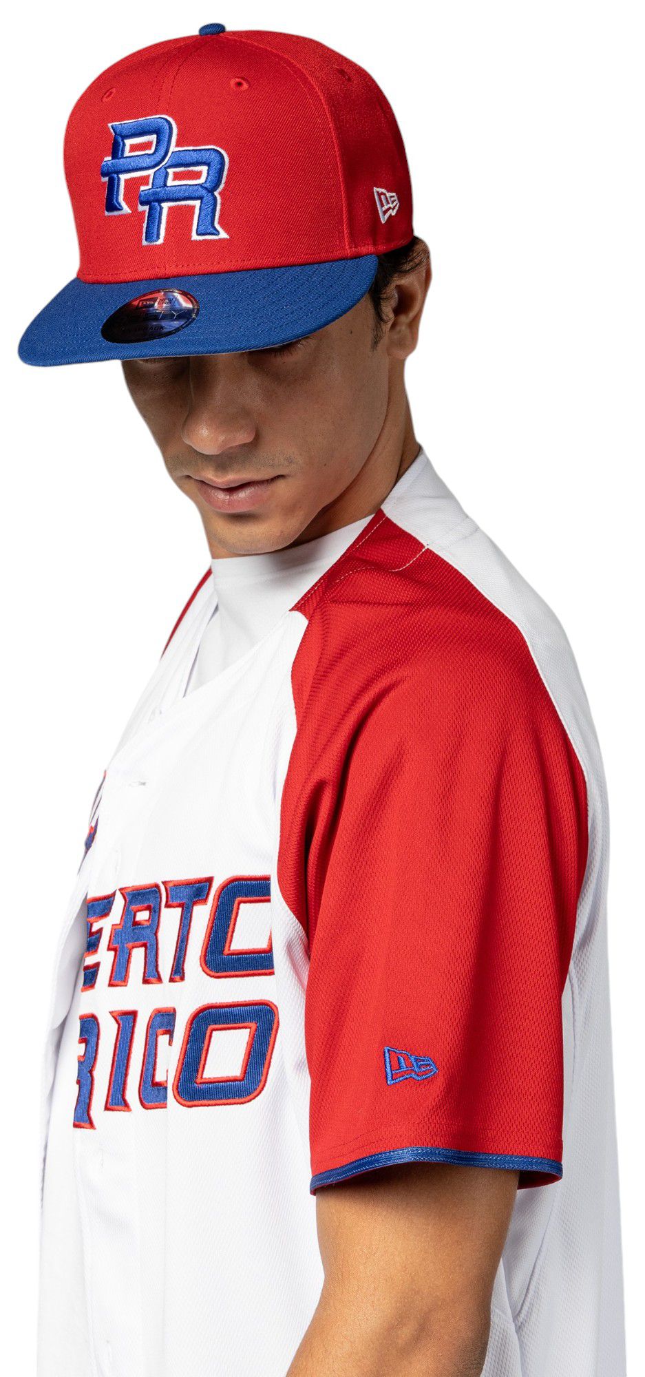 New Era Adult Puerto Rico White Replica Jersey product image