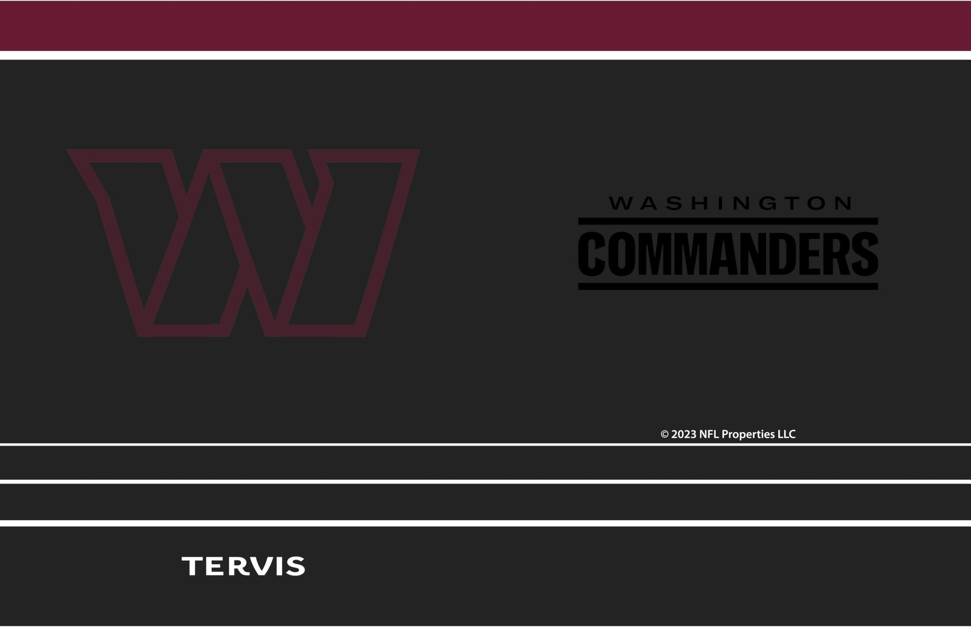 Tervis Washington Commanders 30 oz. Night Game Tumbler product image