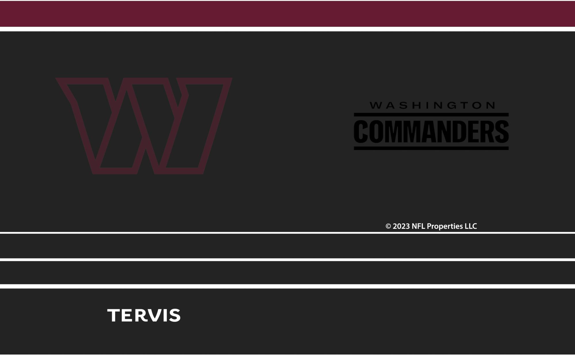 Tervis Washington Commanders 20 oz. Night Game Tumbler product image