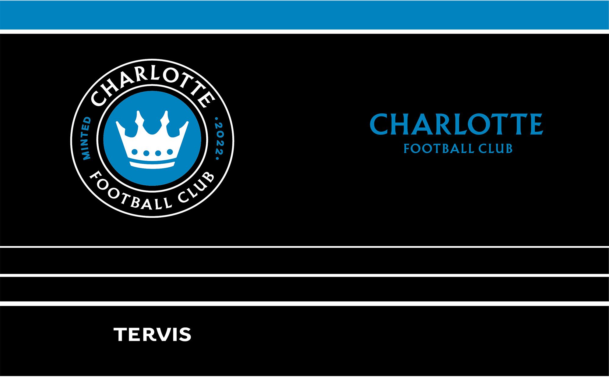 Tervis Charlotte FC 20 oz. MVP Stainless Steel Tumbler product image