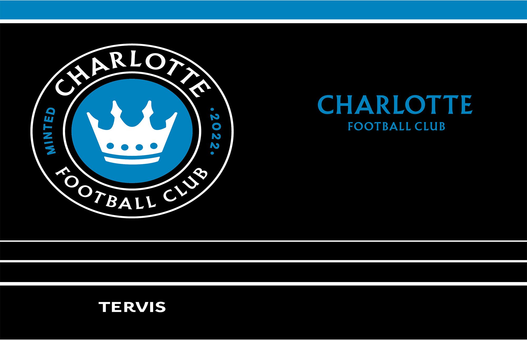 Tervis Charlotte FC 30 oz. MVP Stainless Steel Tumbler product image