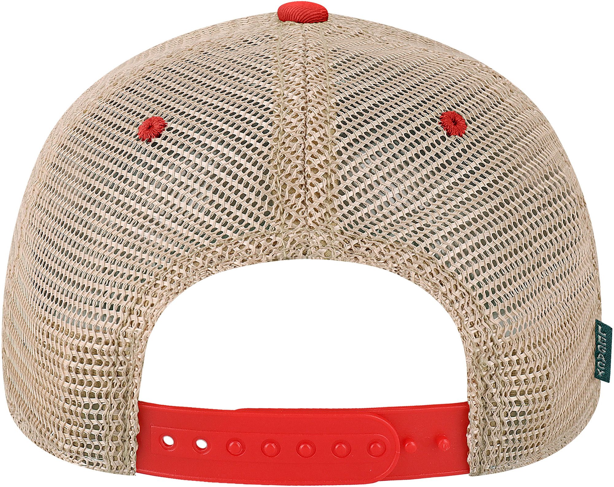 League-Legacy Men's NC State Wolfpack Red Old Favorite Adjustable Trucker Hat product image