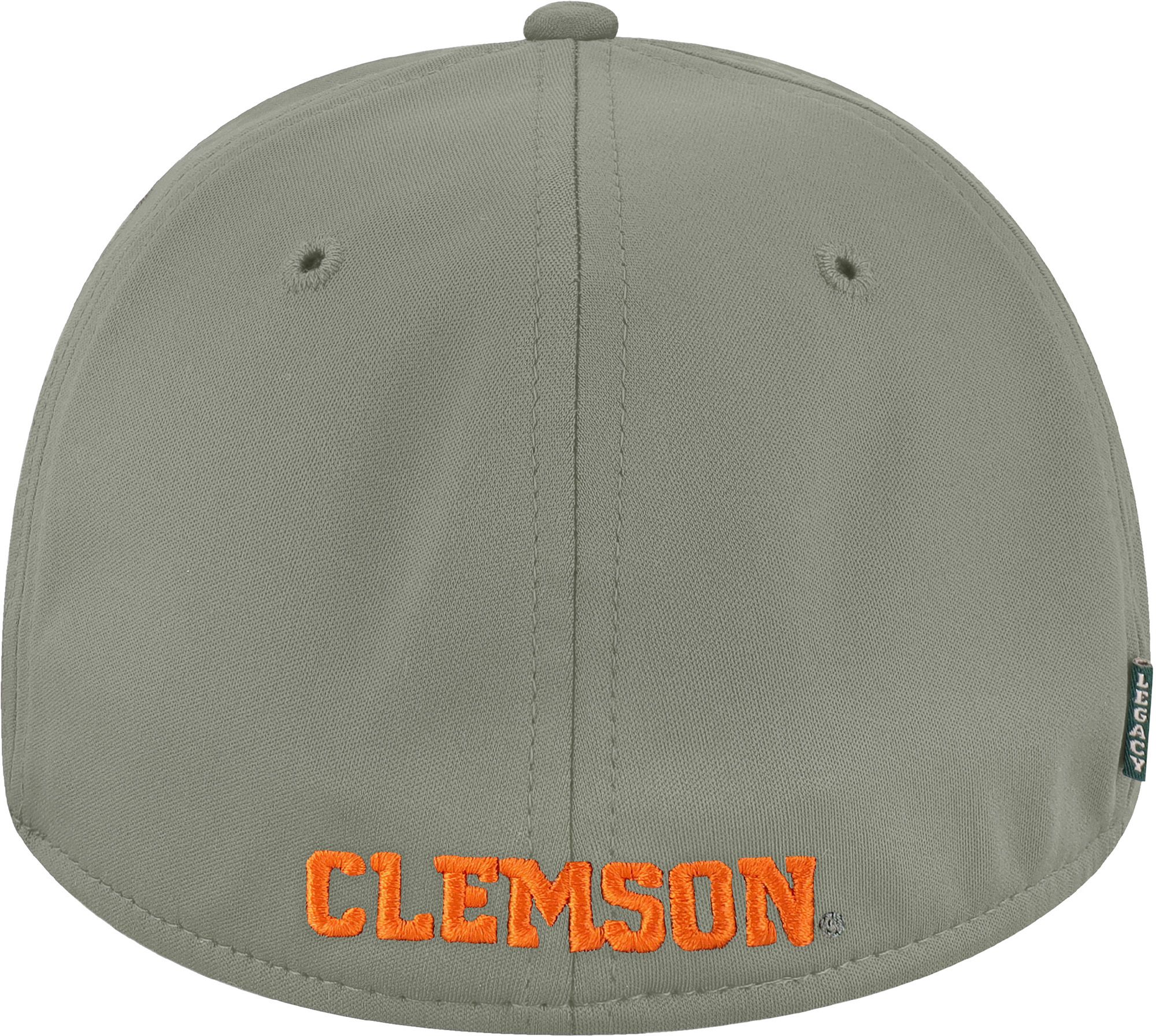 League-Legacy Men's Clemson Tigers Grey Cool Fit Stretch Hat