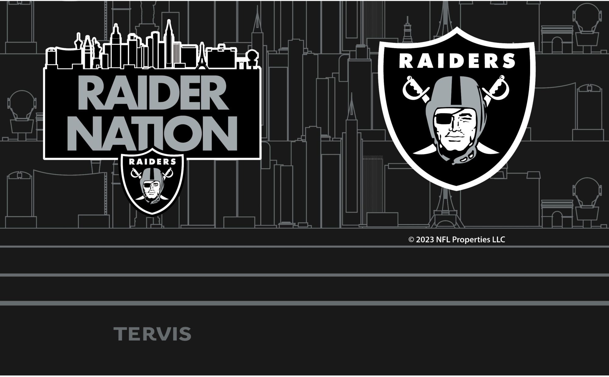 Tervis Las Vegas Raiders 20 oz. Stainless Steel Tumbler product image