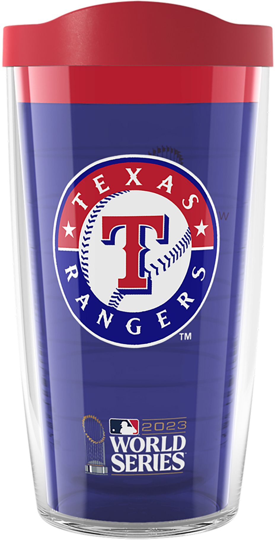 Tervis 2023 World Series Champions Texas Rangers 16oz. Clear Tumbler