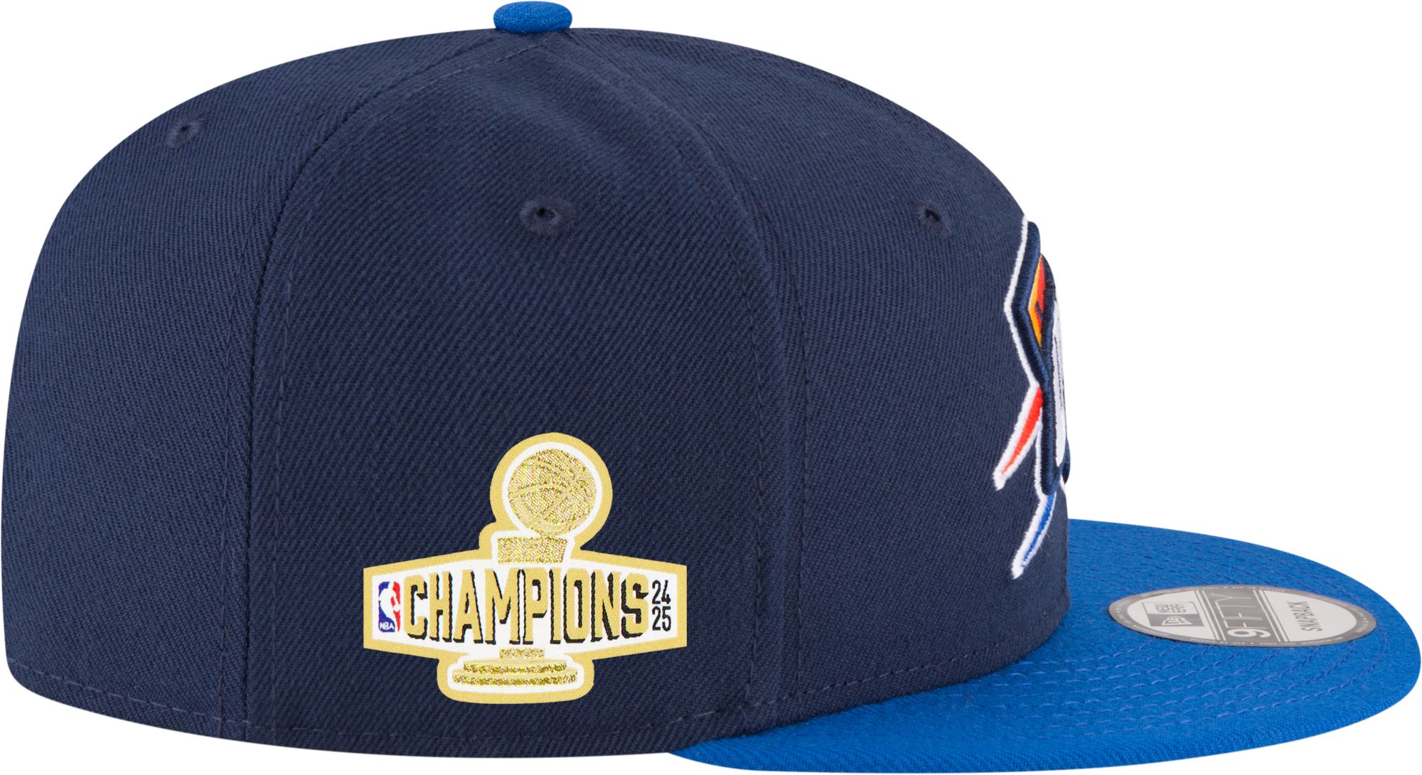 New Era Adult 2025 NBA Champions Oklahoma City Thunder 2-Tone 9Fifty Adjustable Hat product image