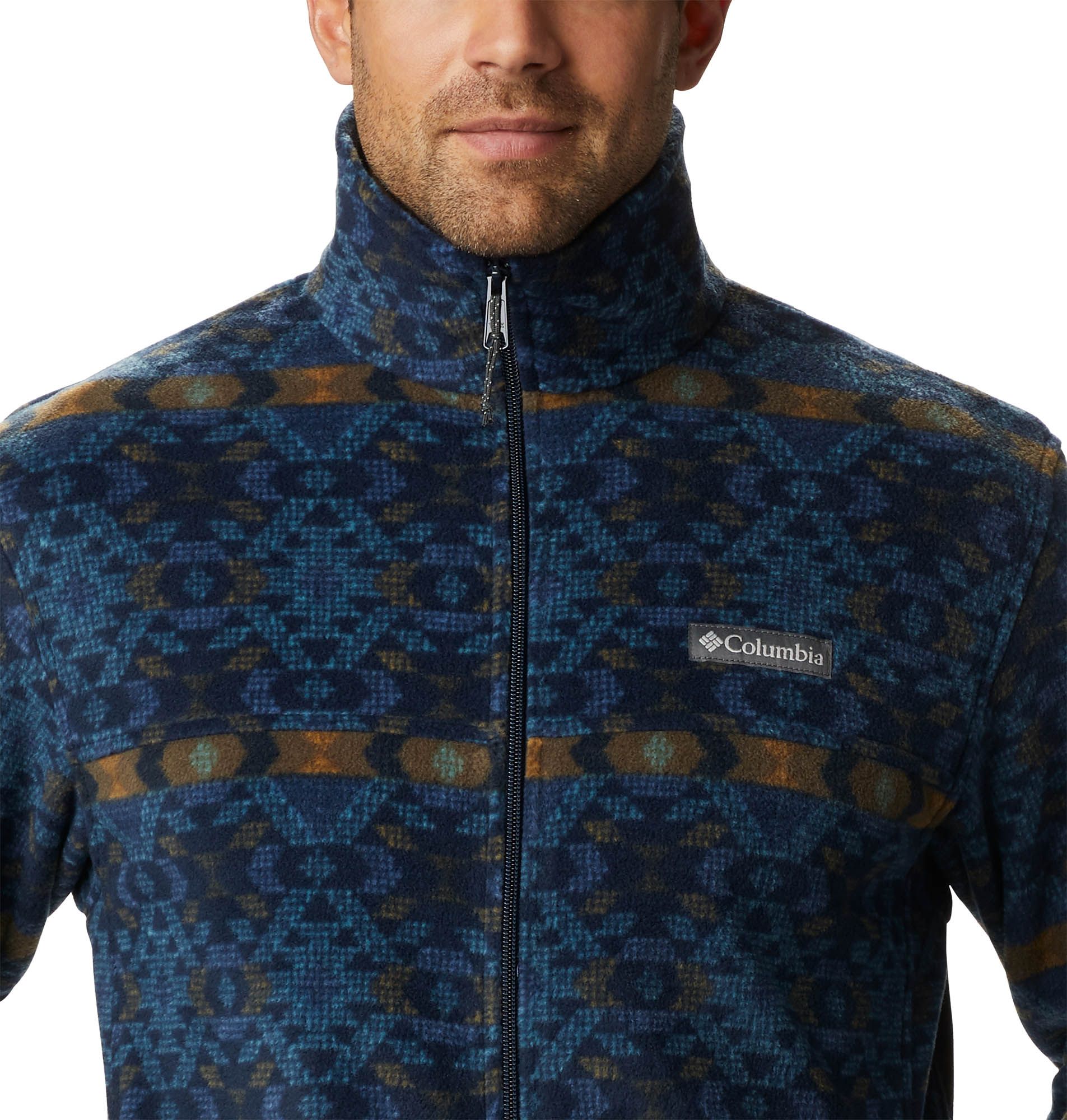 columbia men's steens mountain printed jacket