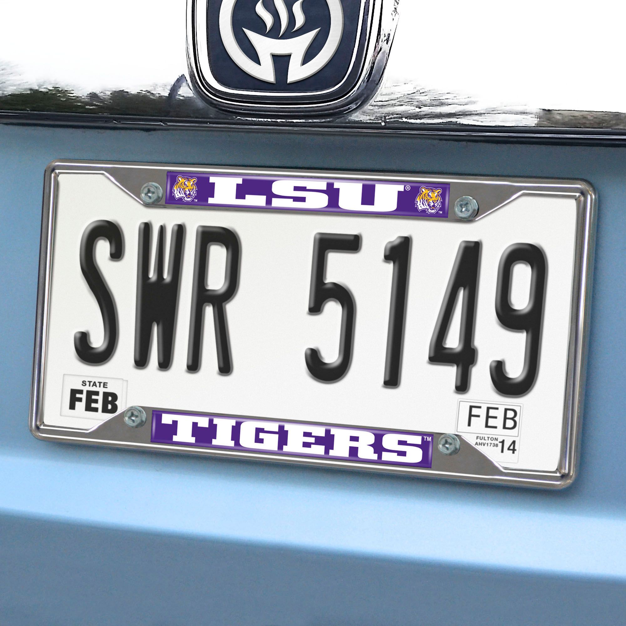 FANMATS LSU Tigers License Plate Frame product image