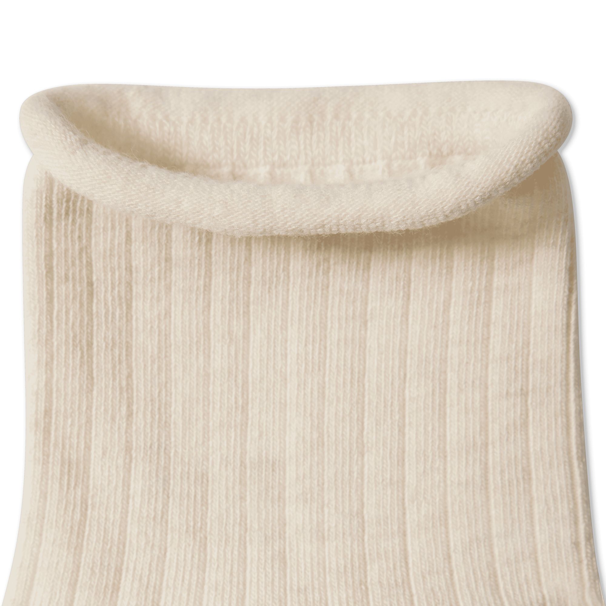 Bombas Heather Lightweight Roll Top Ribbed Quarter Socks product image
