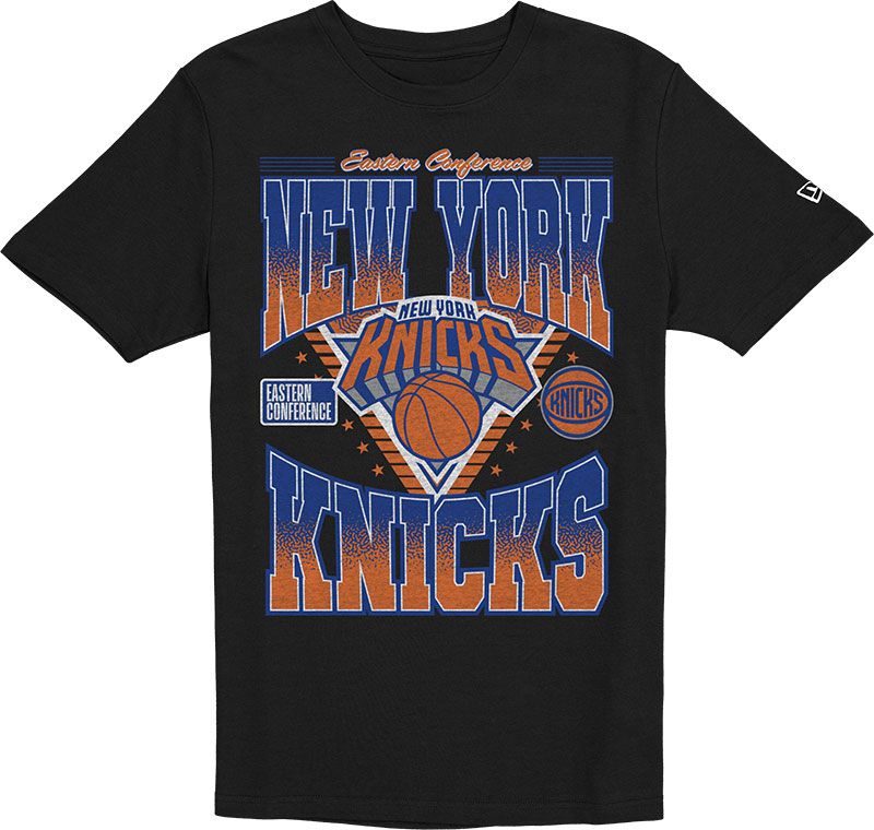 New Era Men's New York Knicks Black Logo T-Shirt product image