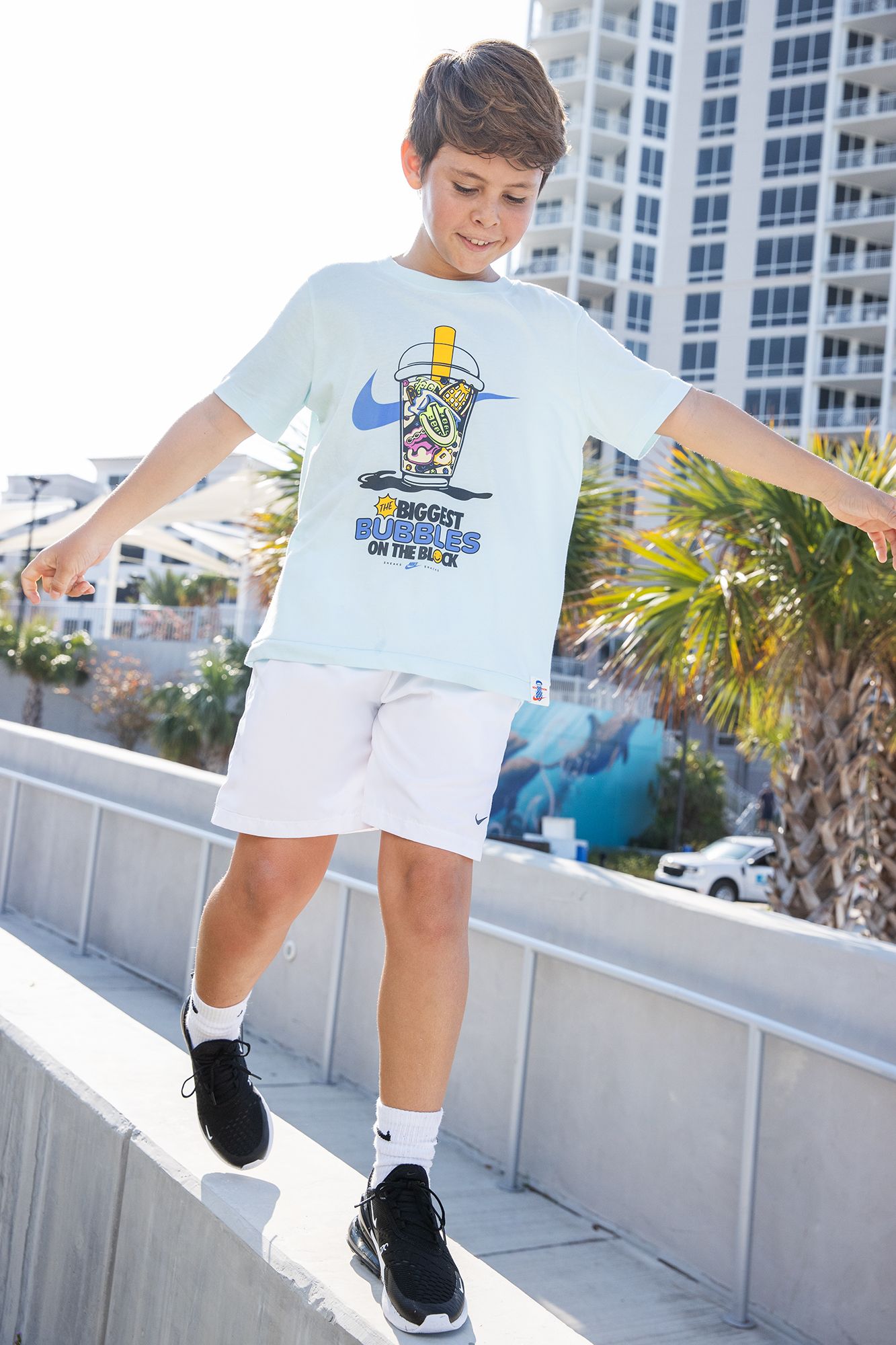 Nike Girls' Sportswear Boba Graphic T-Shirt product image