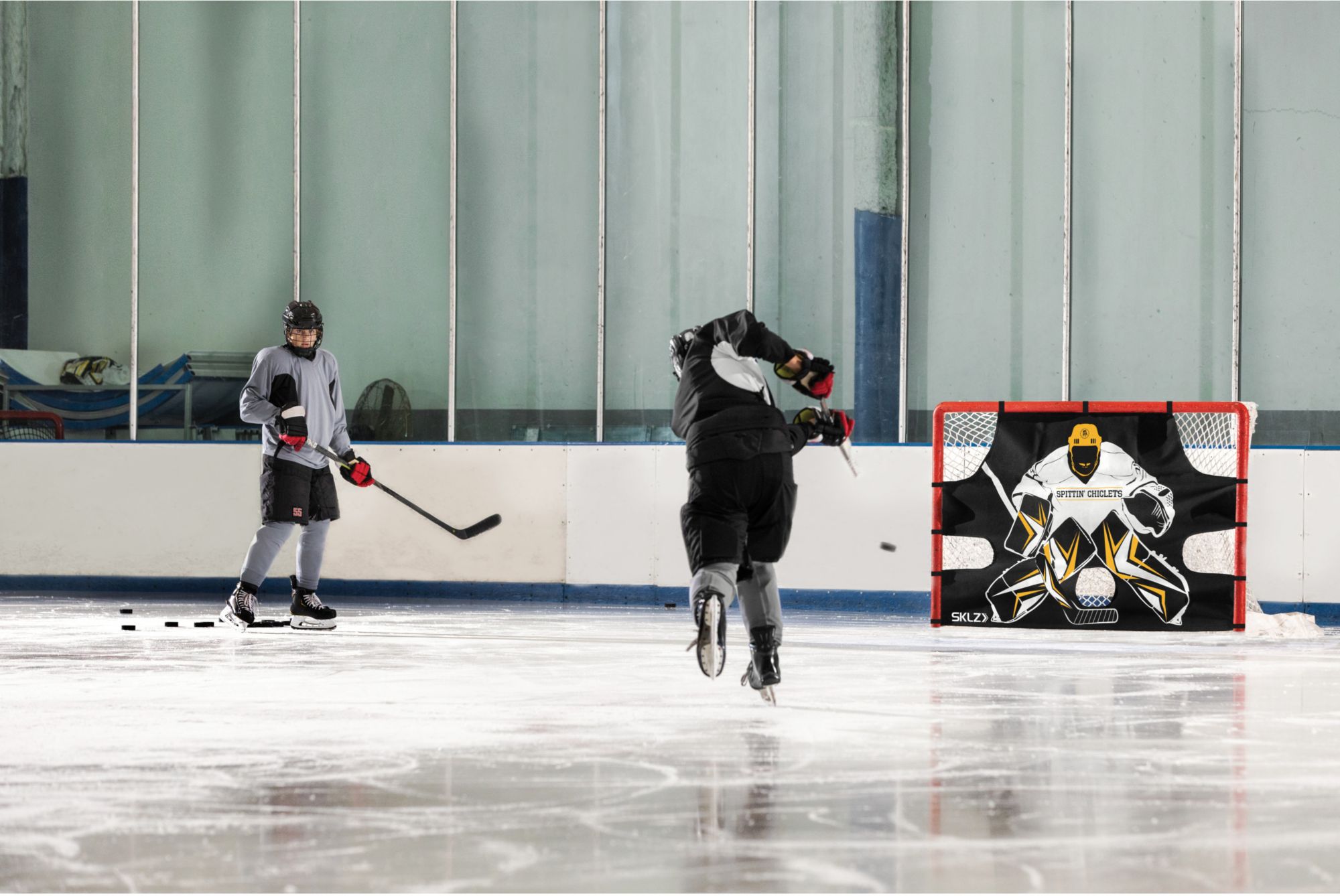 SKLZ Spittin' Chiclets Hockey Shooting Trainer product image