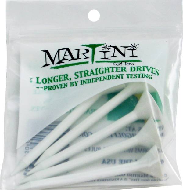 Martini White Golf Tees - 5 Pack product image