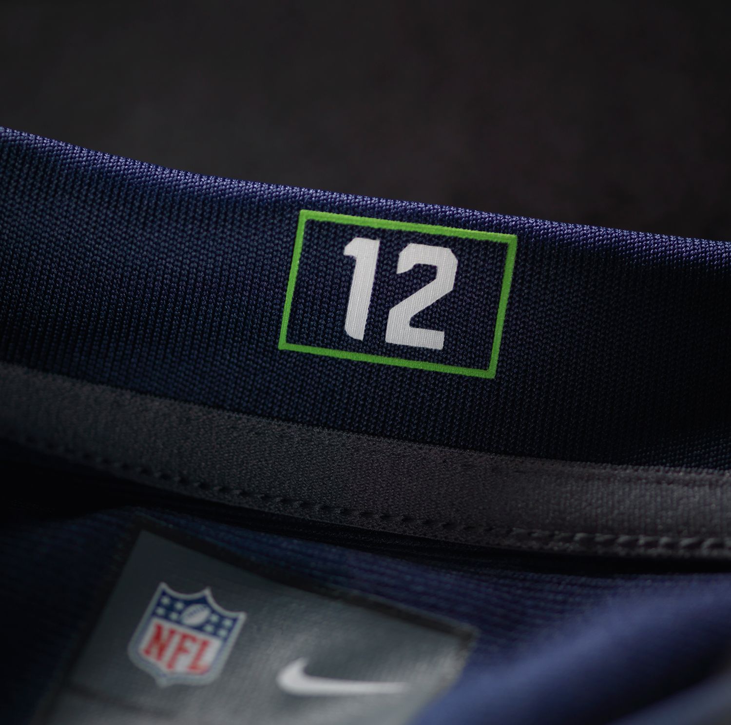 Nike Toddler Seattle Seahawks Russell Wilson #3 Navy Game Jersey product image