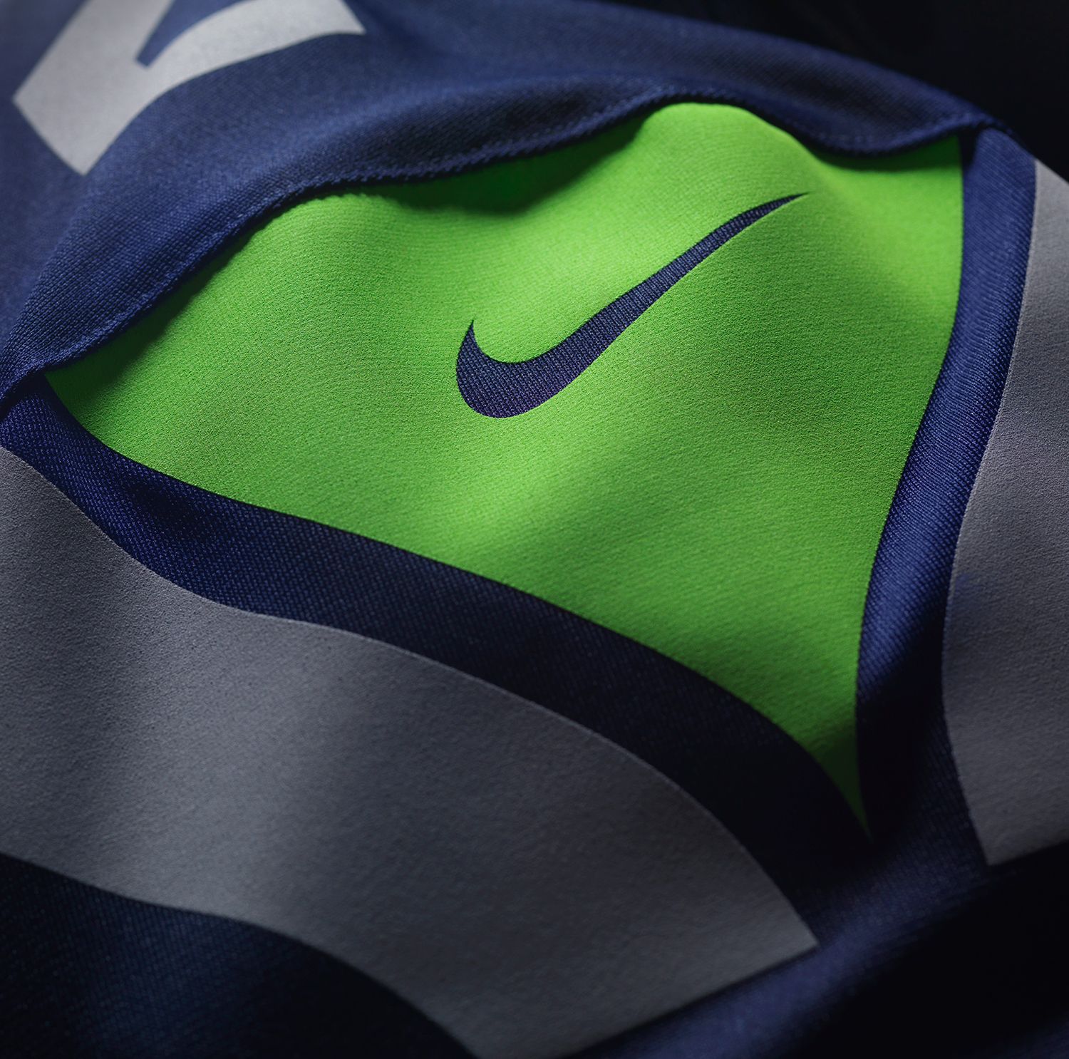 Nike Toddler Seattle Seahawks Russell Wilson #3 Navy Game Jersey product image