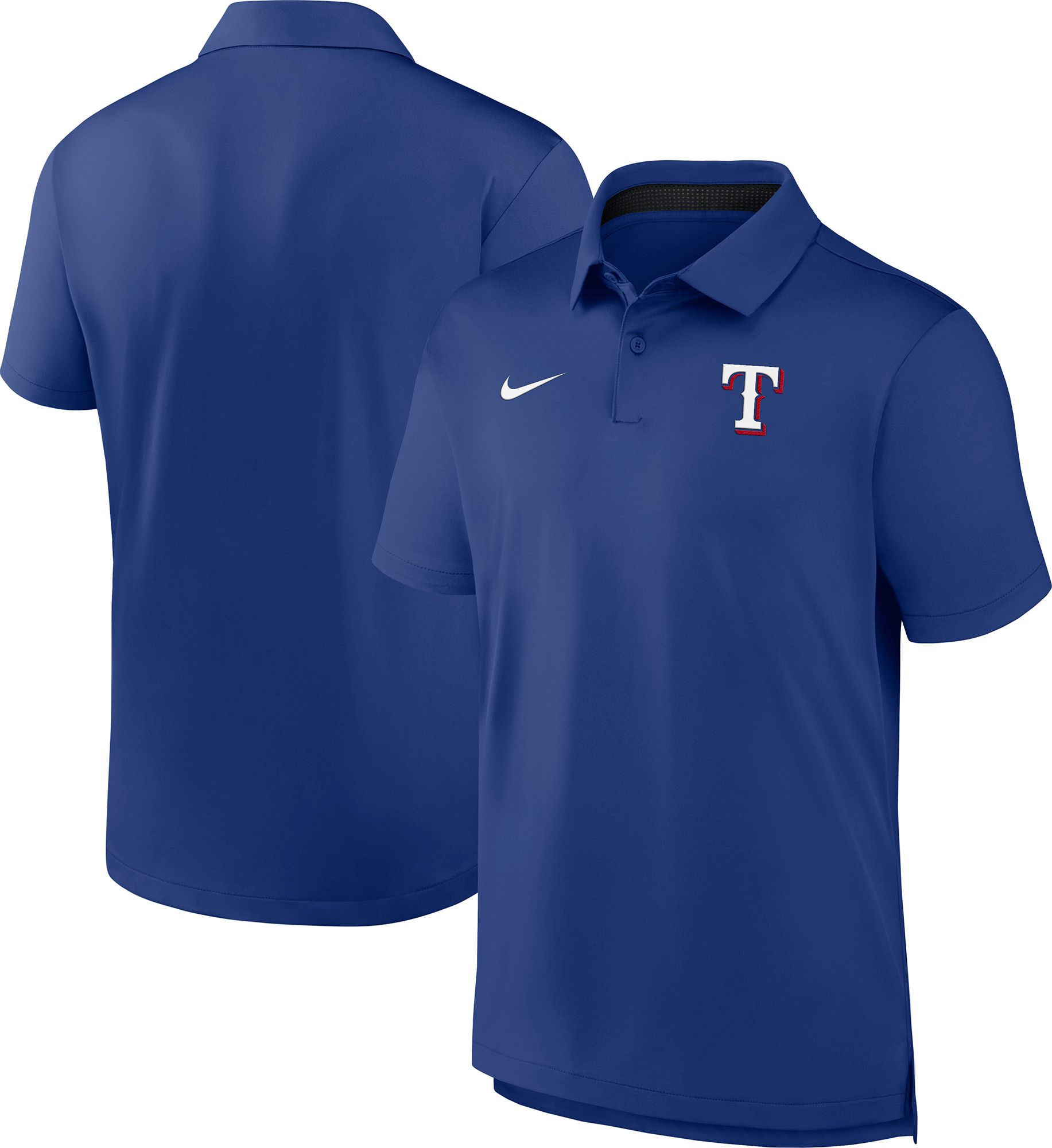 Nike Men's Texas Rangers Blue Tour Polo product image