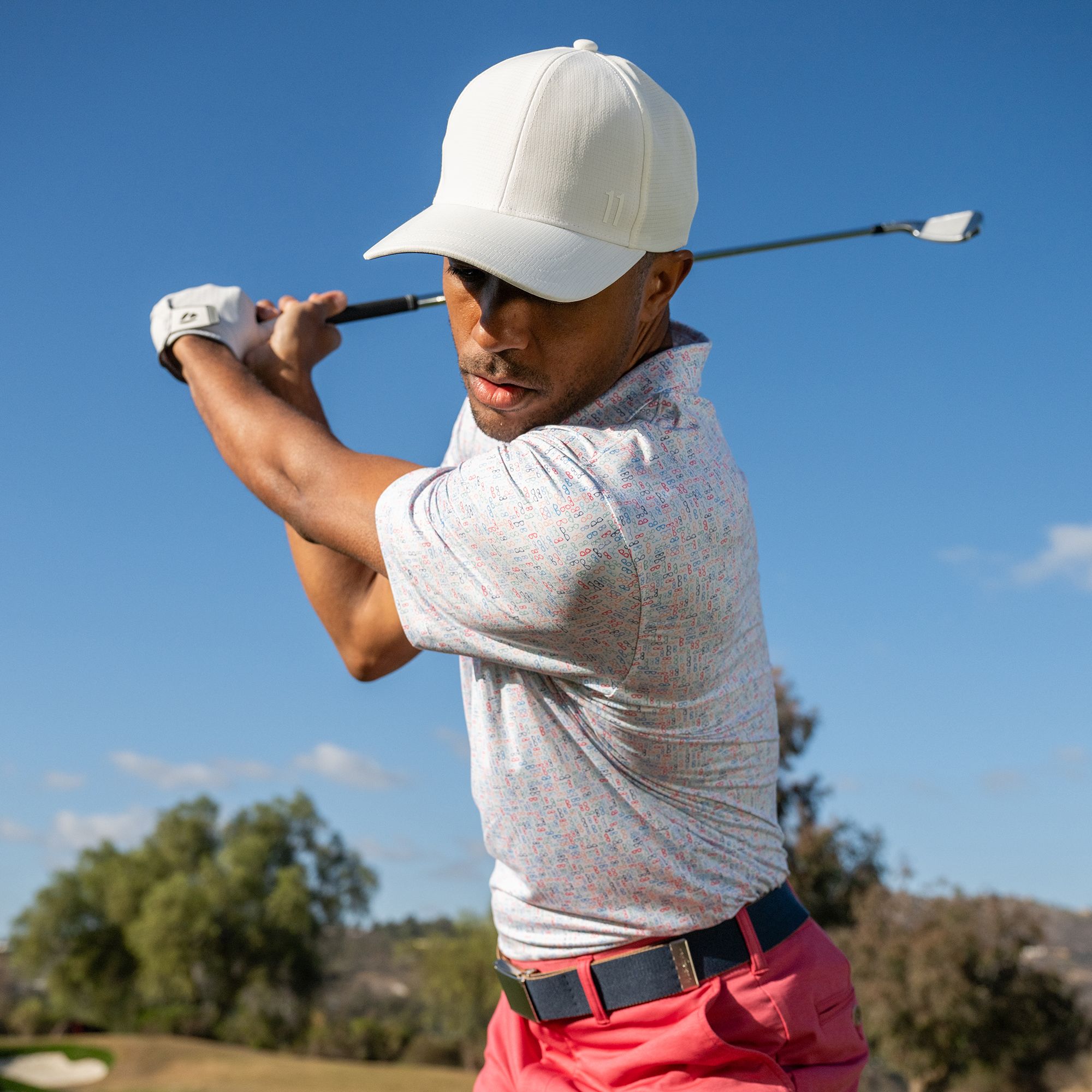 Walter Hagen Men's Golf Grid Hat product image