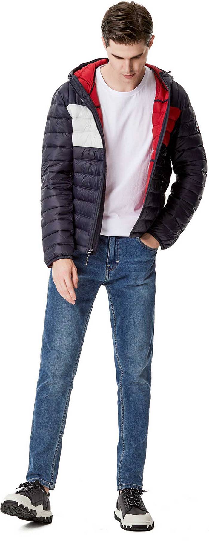 Tommy Hilfiger Men's Hooded Puffer Jacket
