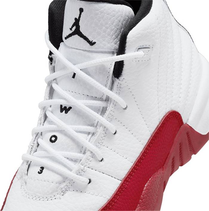 Jordan 12 Retro Black/Varsity Red/White Preschool Kids' Shoe