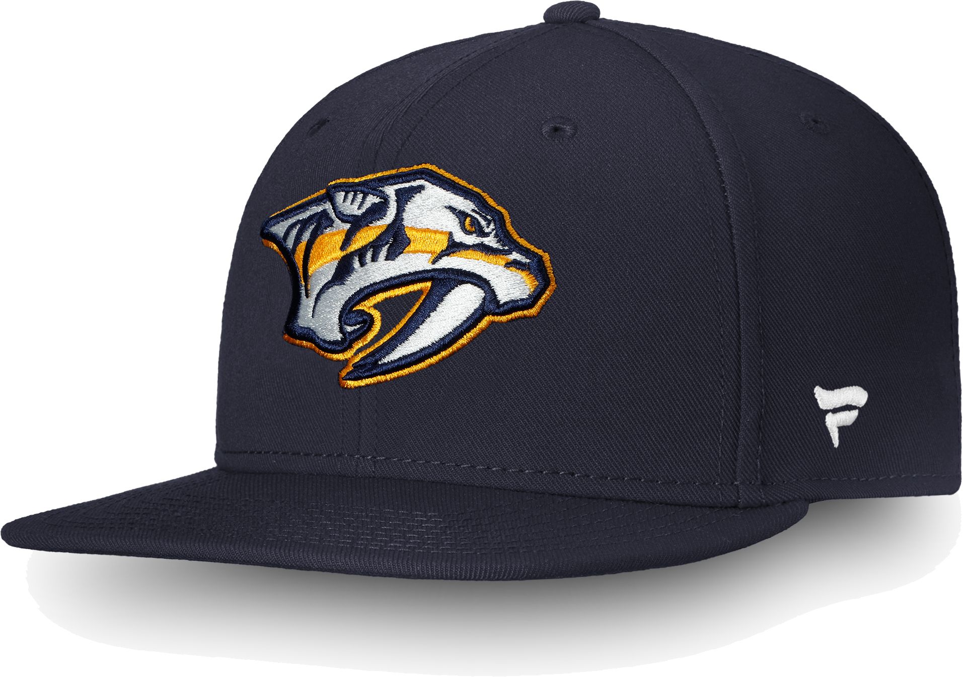 NHL Adult Nashville Predators Core Logo Blue Snapback Adjustable Hat product image