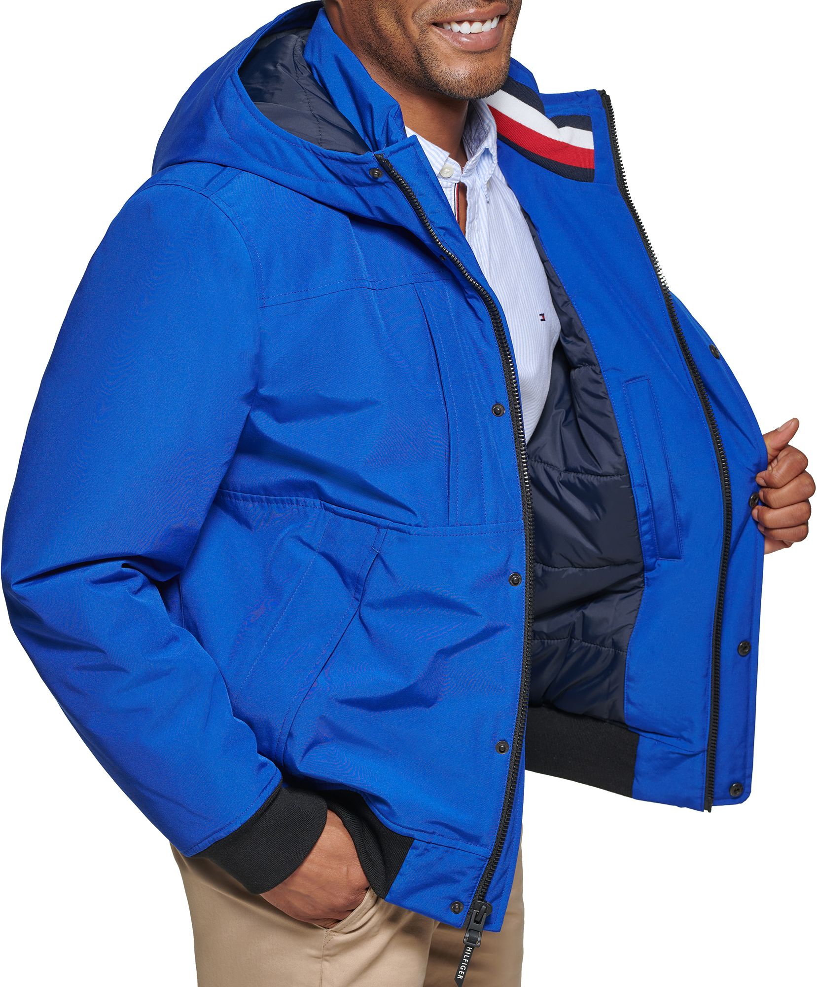 Tommy Hilfiger Men's Performance Arctic Cloth Hooded Utility Jacket product image
