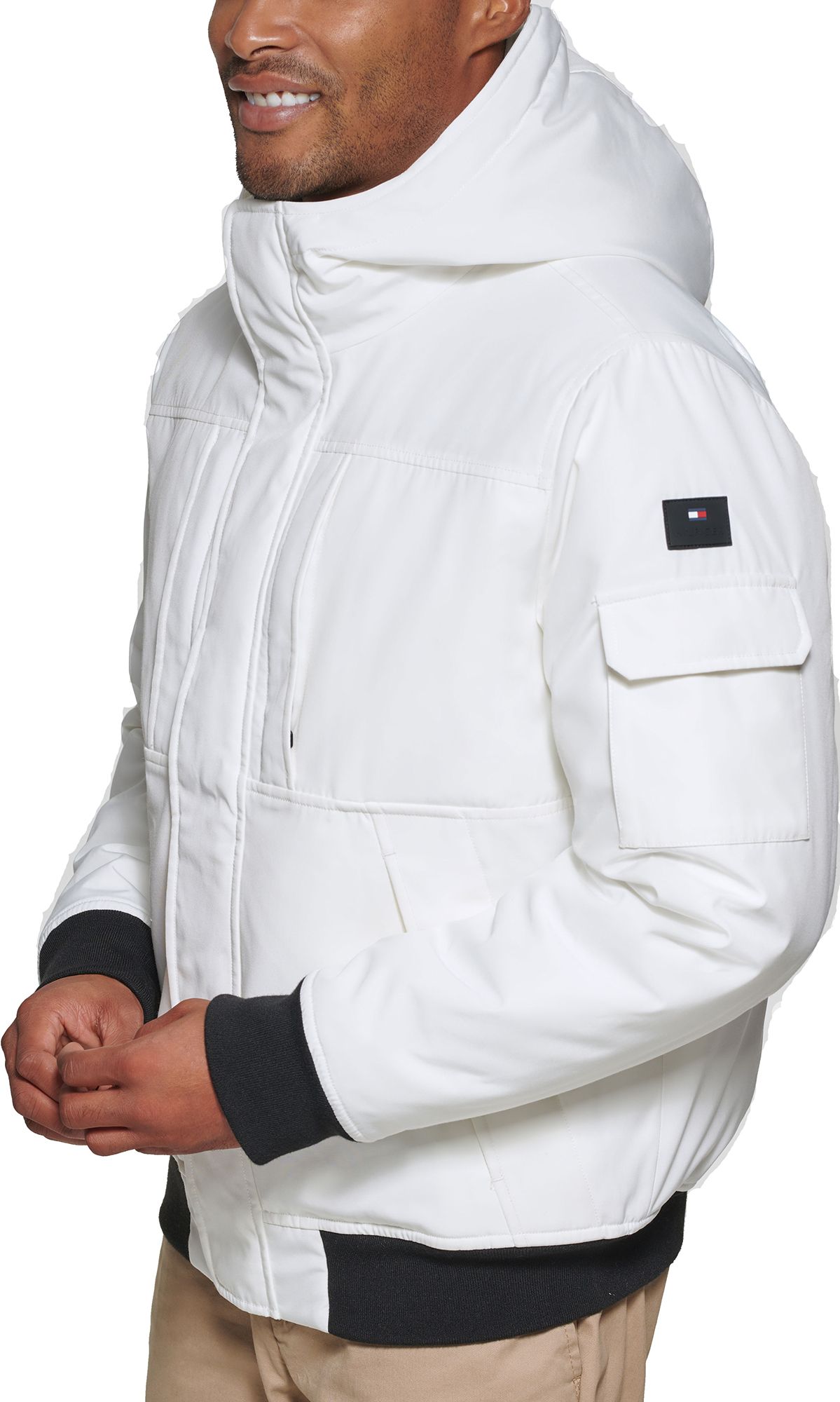 Tommy Hilfiger Men's Performance Arctic Cloth Hooded Utility Jacket product image
