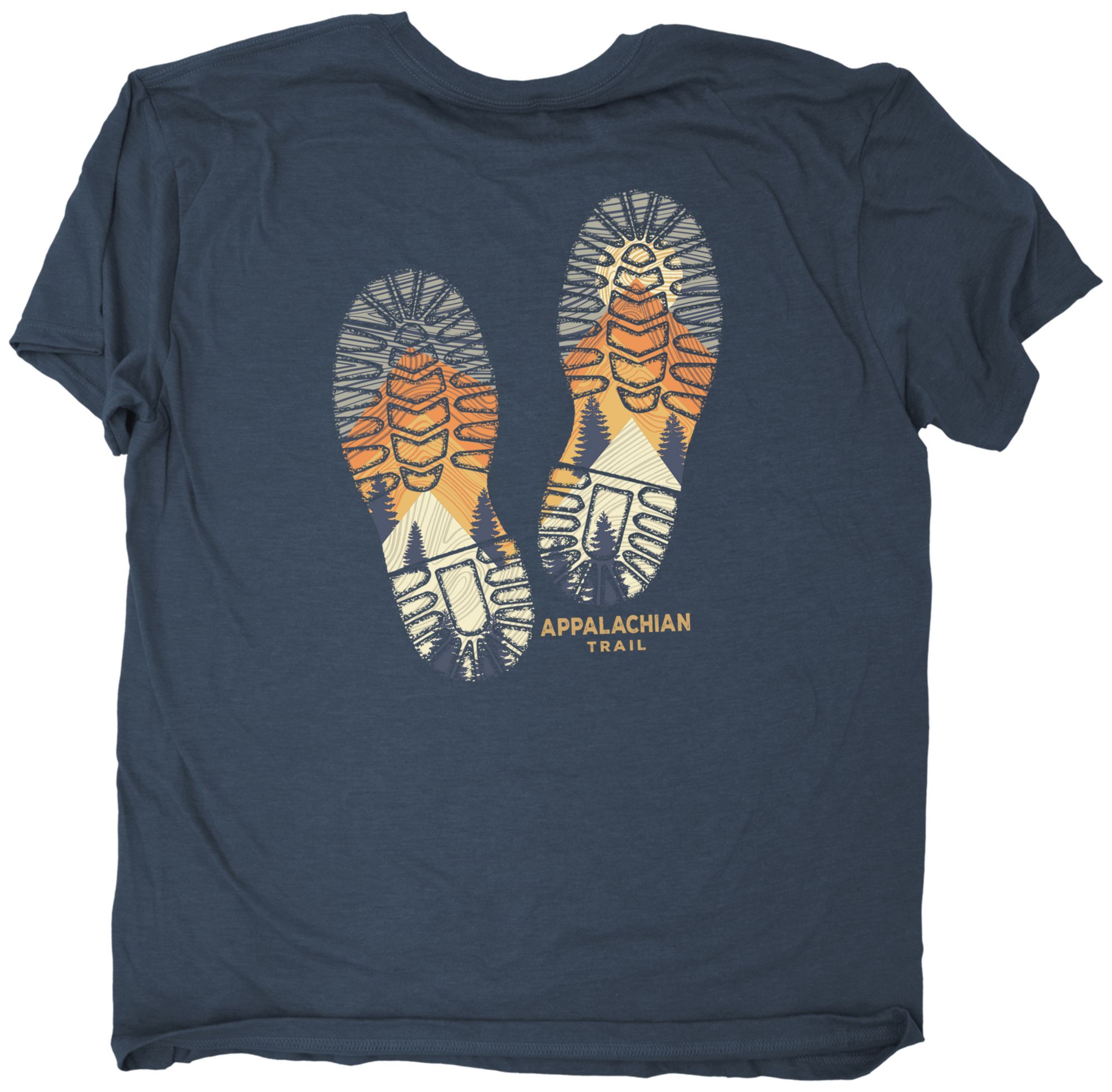 The Duck Company Adult Appalachian Trail Blue Boot T-Shirt product image