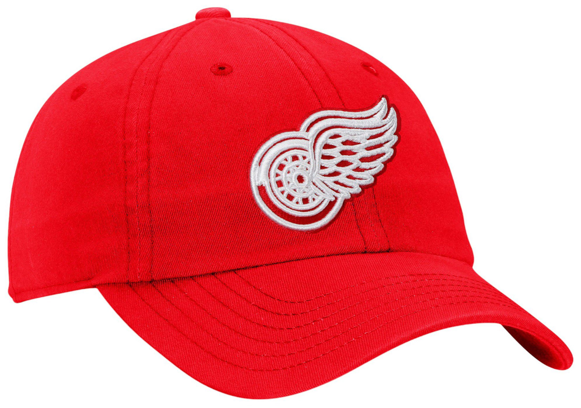 NHL Adult Detroit Red Wings Core Unstructured Red Adjustable Hat product image